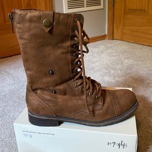 Madden girl winter boots.